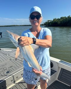 Person fishing in Florida