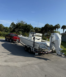 Scenic view of Goodland during fishing trip
