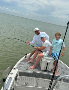 3 people fishing in Florida