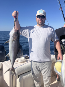 Reeled in a big one on the open waters!