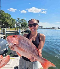 Two people fishing in Florida