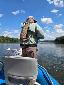 Great day on the water at Brunswick Boat Ramp! Clear conditions perfect for jigging and fly fishing.
