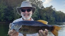 Angler fishing in Harpers Ferry