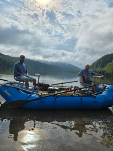 Partly cloudy skies set the stage for a diverse fishing adventure!