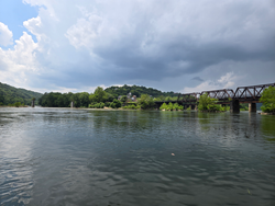Perfect partly cloudy day for mastering multiple fishing techniques!