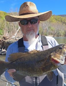 A person fishing in WV