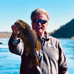 One pumpkinseed fish caught fishing in WV