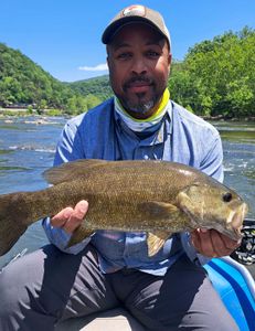 Lone angler reeling in catch in WV