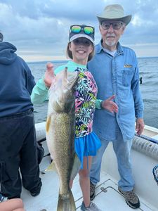 Anglers fishing in Erie