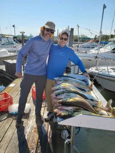 Anglers holding a big fish in PA