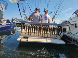 Two people fishing in Pennsylvania