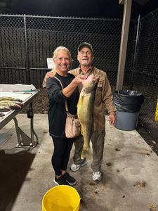 Two people fishing in PA