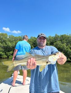 A 32-inch snook caught while fishing in FL