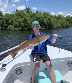 Redfish caught while fishing in FL