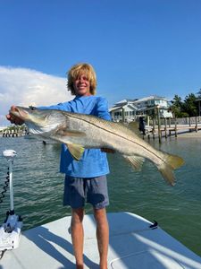 Snook fishing in Placida