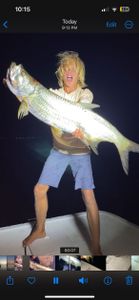 Tarpon fish caught in Placida
