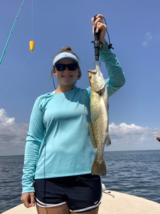 Spotted Weakfish caught while fishing in TX