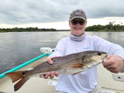 Redfish caught in Citrus County during fishing tour