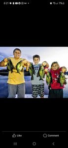 4 freshwater fish caught in Citrus County, Florida during a fishing tour