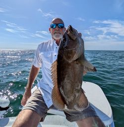 A person fishing in Citrus County