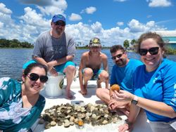 5 people enjoying fishing tours in FL