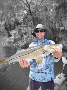 Snook fish caught by angler in FL