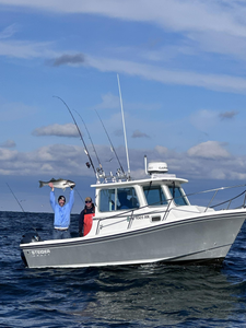 Two people fishing in New Jersey