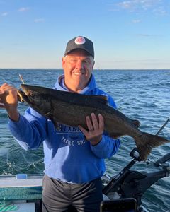Epic salmon fishing on Lake Ontario