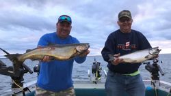 Two anglers fishing in Mexico