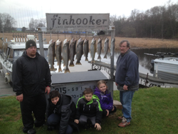 4 fish caught in New York