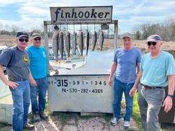 Three lake trout caught during fishing trip in New York