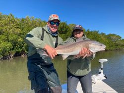 Really Nice Redfish Caught Fishing Pine Island