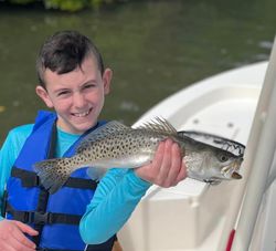 Speckled Trout. Pine Island Waters