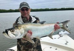 Prized Tarpon Catch, Pine Island FL.