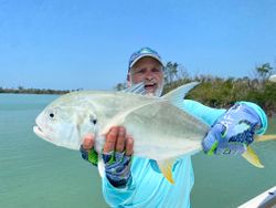 Crevalle Jack fish caught while fishing in FL