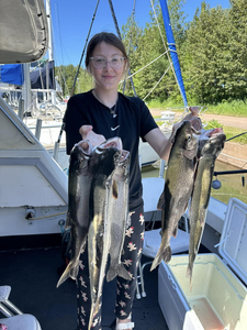 Three fishing catches in WI