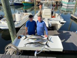 Two King Mackerel caught fishing in New Jersey