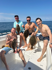 Great Southern Flounder action using deep sea jigging techniques!