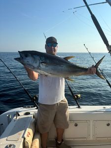 Yellowfin tuna caught while fishing in NJ