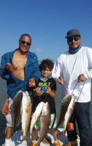 3 anglers fishing in Texas