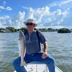 Lone angler fishing in Florida