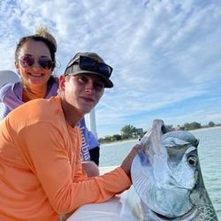 Two people fishing in Florida