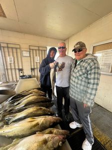 Three people fishing in New York