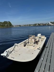 Scenic view of Florida coastline with boats