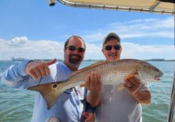 Redfish caught during fishing trip in SC