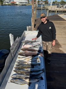7 spotted weakfish and redfish caught while fishing in Slidell