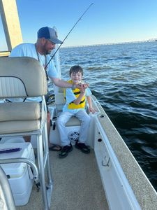 Two people fishing in Slidell