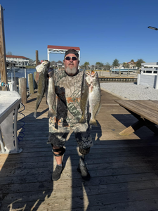 Five spotted weakfish caught while fishing in Slidell