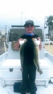 Two big fish caught while fishing in TX