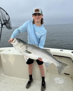Striped bass fishing in NJ
